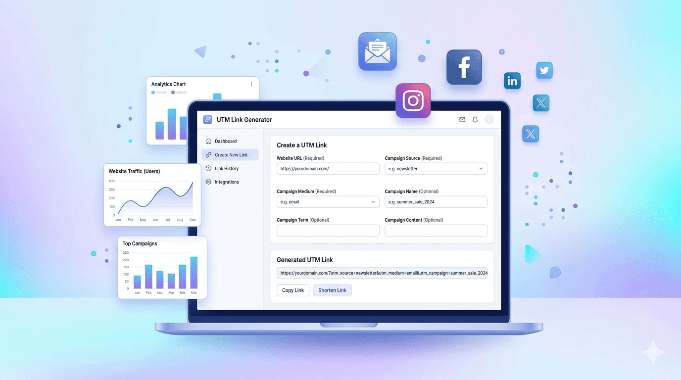 How to Generate UTM Links Easily Using ShiftMailer’s Free UTM Generator